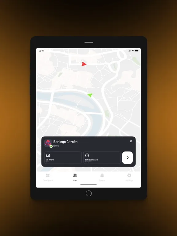 Maroc GPS Tracker iPad 应用截图