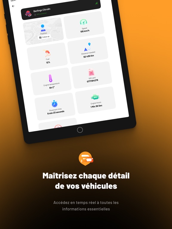Maroc GPS Tracker iPad  スクリーンショット