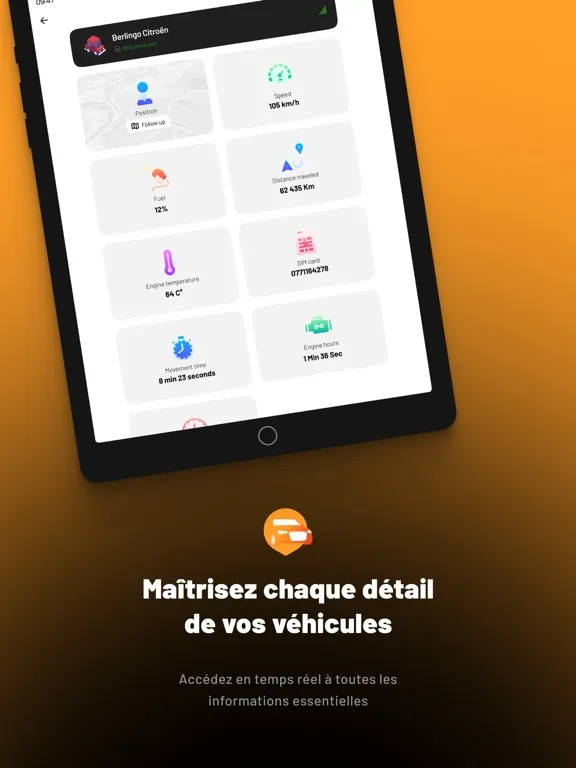 Maroc GPS Tracker iPad 应用截图