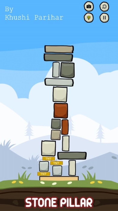 Tangkapan skrin A Stone Pillar : Stack Tower