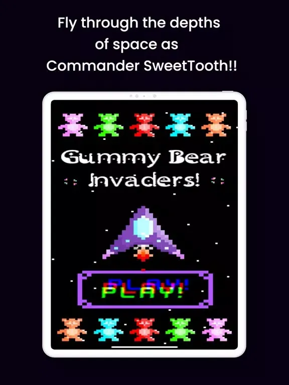 Zrzuty ekranu Gummy Bear Invaders iPad 