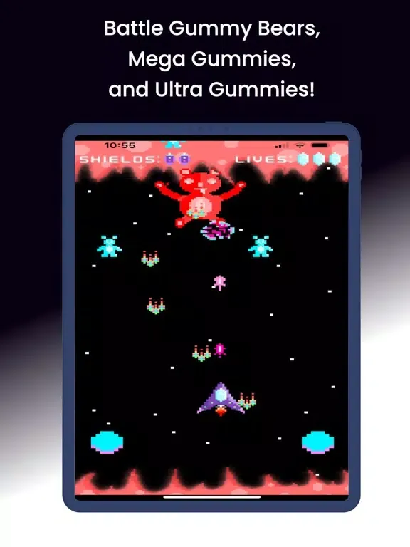 Zrzuty ekranu Gummy Bear Invaders iPad 