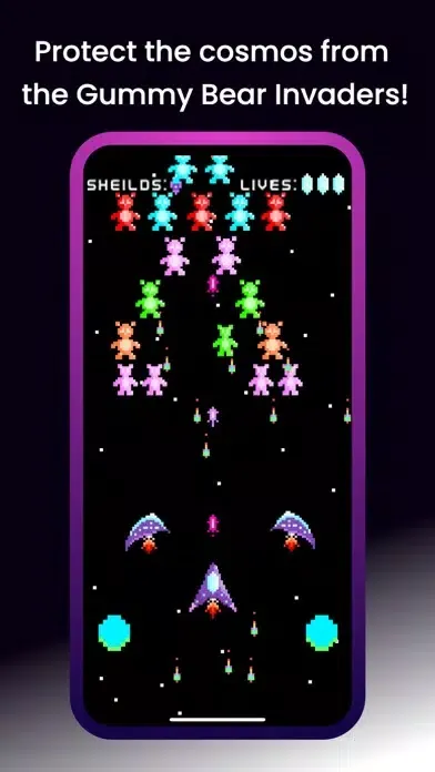 Zrzuty ekranu Gummy Bear Invaders