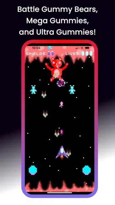 Zrzuty ekranu Gummy Bear Invaders