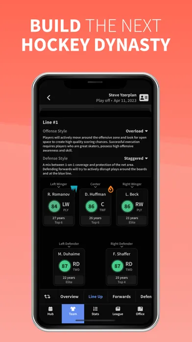 Puck Drop 2: Hockey Manager应用截图