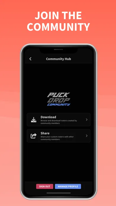 Puck Drop 2: Hockey Manager应用截图