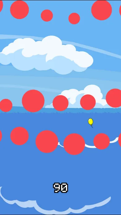 The Yellow Balloon - New Impossible Free Game for iPhone 6 Plus: iOS 8 Apps Edition Screenshots