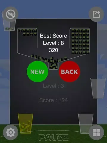 ภาพหน้าจอของ 100 Blocks - Free Balls Physics Game iPad 