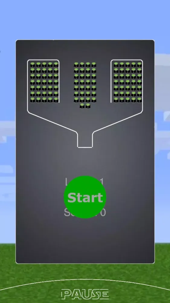 ภาพหน้าจอของ 100 Blocks - Free Balls Physics Game