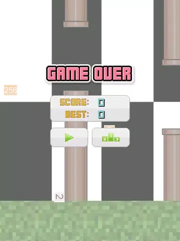 Capturas de pantalla de Flappy Numbers - Adventure of the 2048 Bird iPad 