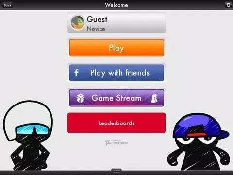 Capturas de tela do Stick Swing N Fly - Multiplayer Tight Rope StickMan Game iPad 