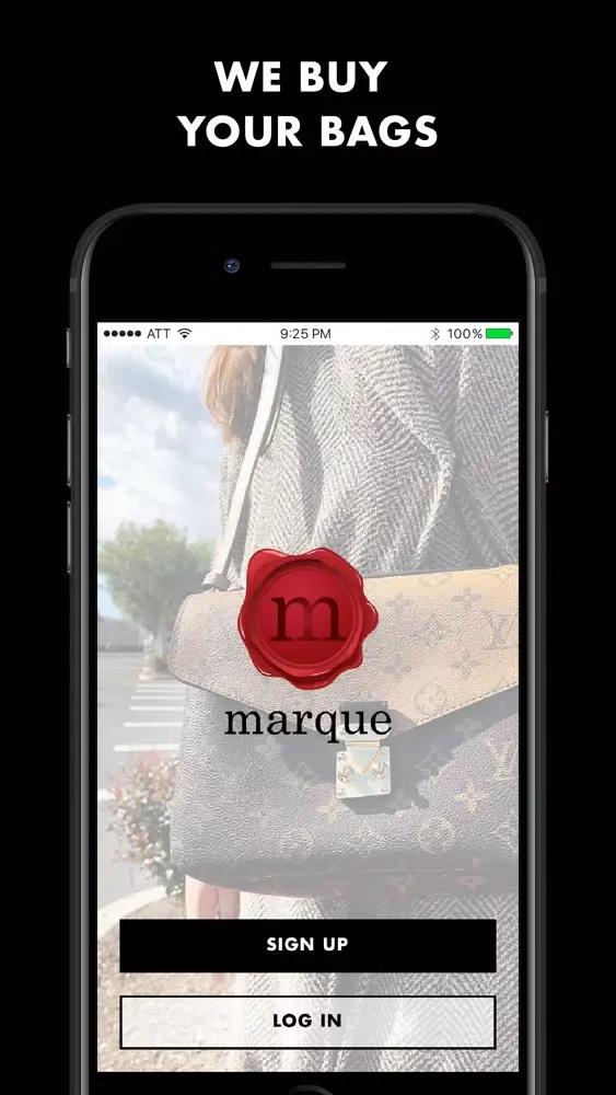 Tangkapan layar Marque App