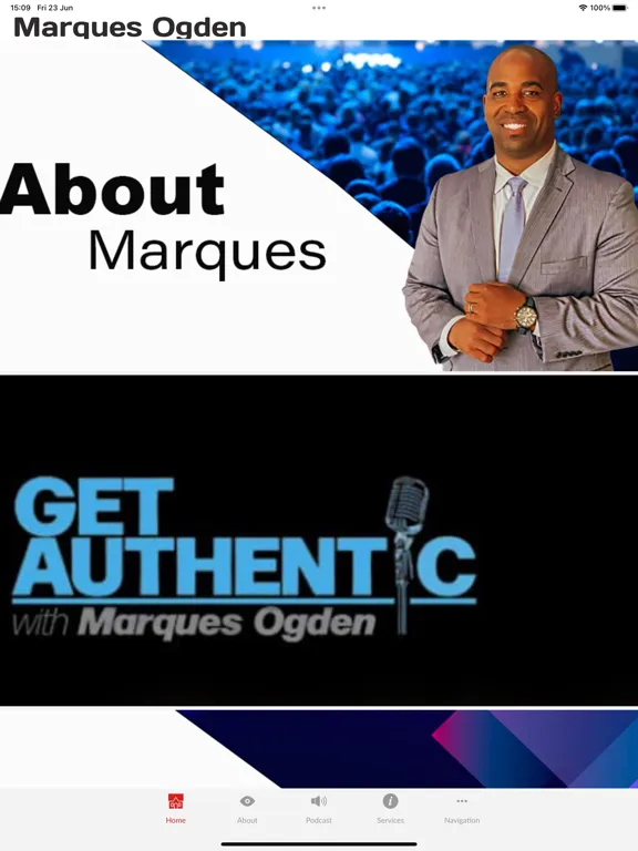 Marques Ogden iPad  Screenshots