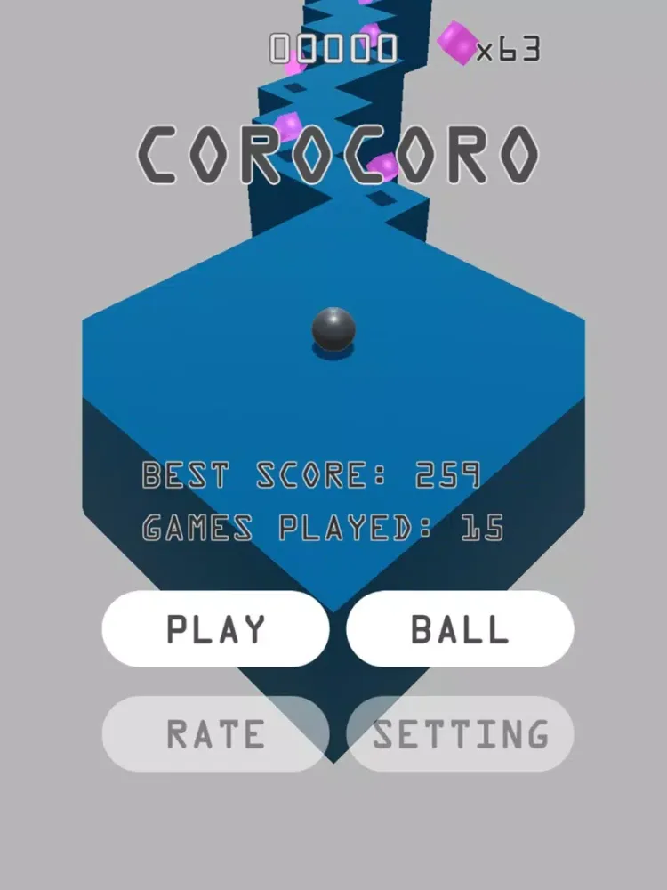 Capturas de tela do COROCORO roll ball action iPad 