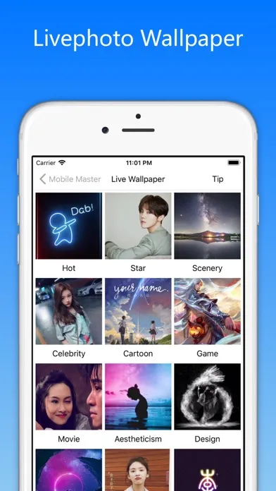Ảnh chụp màn hình của Mobile Master-CPU Master