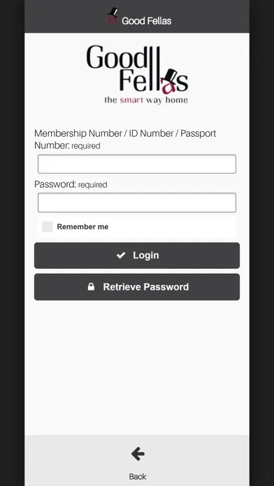 Capturas de pantalla de Good Fellas - Booking App