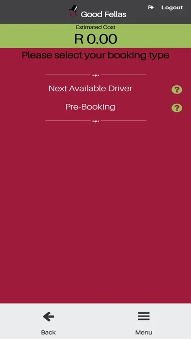 Capturas de pantalla de Good Fellas - Booking App