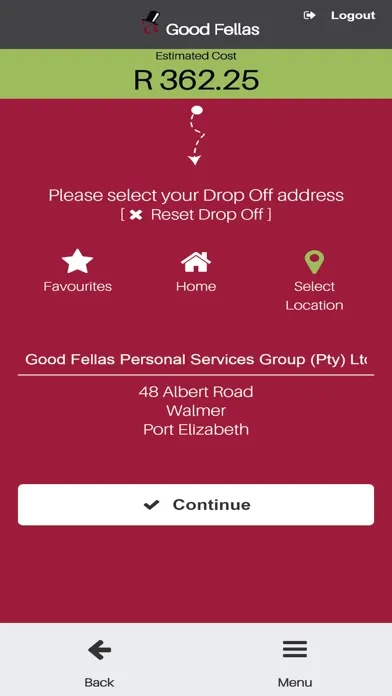Capturas de pantalla de Good Fellas - Booking App
