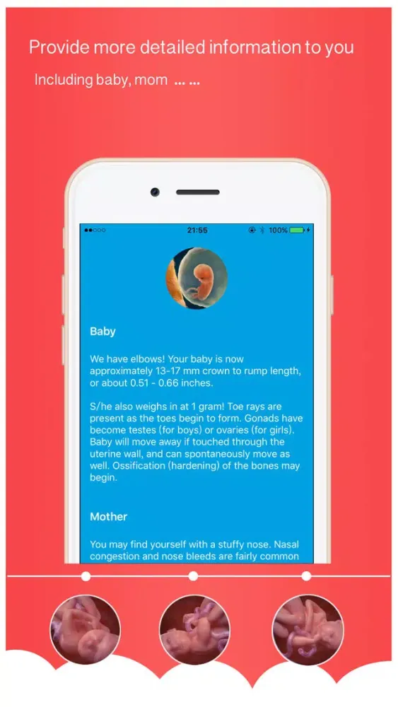 Скриншоты Hava a Baby - Your pregnancy assistant