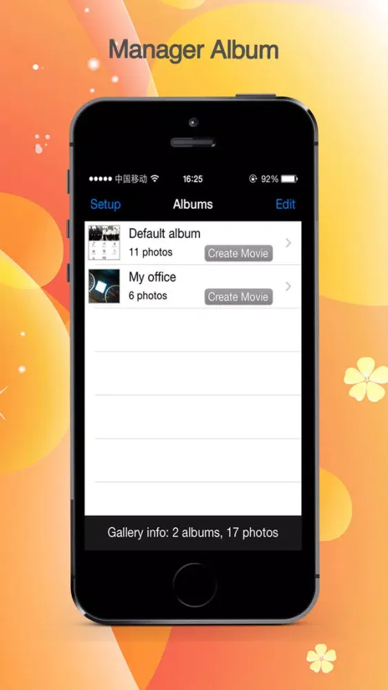 Ảnh chụp màn hình của PicsToVideo - Your Video Album