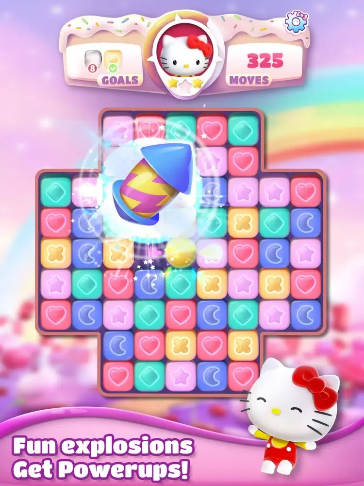 Capturas de pantalla de Sanrio Dream Blast Hello Kitty iPad 