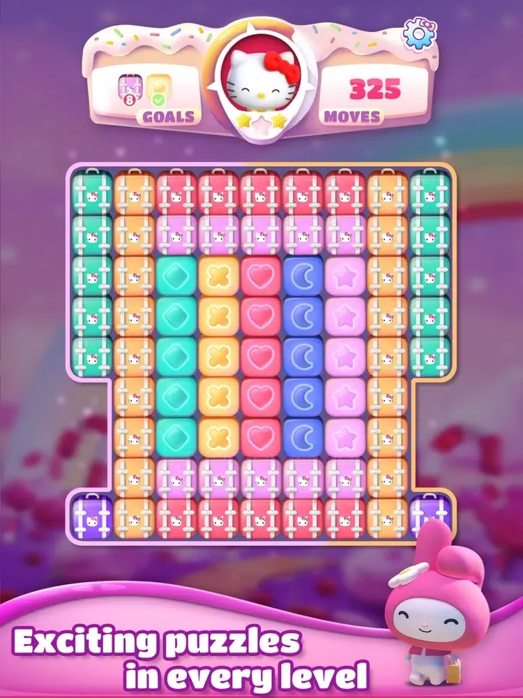 Capturas de pantalla de Sanrio Dream Blast Hello Kitty iPad 