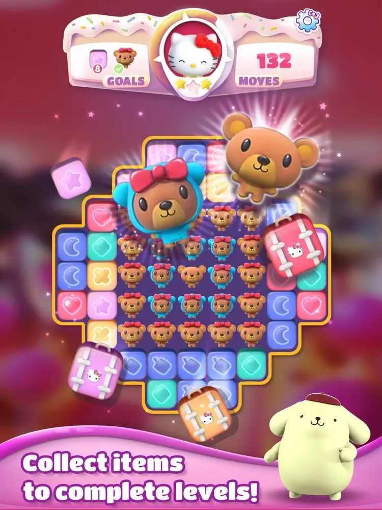 Capturas de pantalla de Sanrio Dream Blast Hello Kitty iPad 