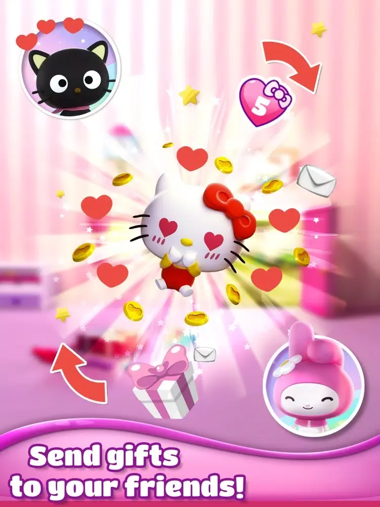 Capturas de pantalla de Sanrio Dream Blast Hello Kitty iPad 
