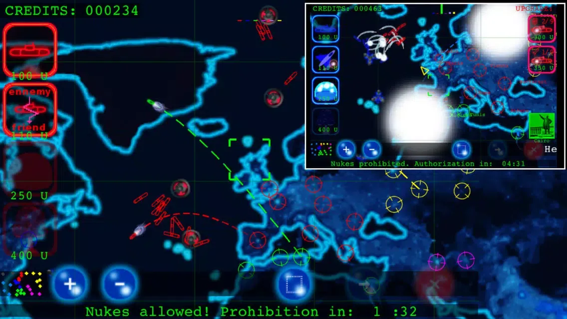 Captures d'écran de ADMIRAL : Battle for Uranium