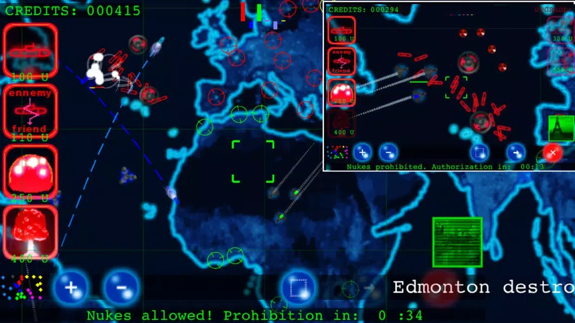 Captures d'écran de ADMIRAL : Battle for Uranium