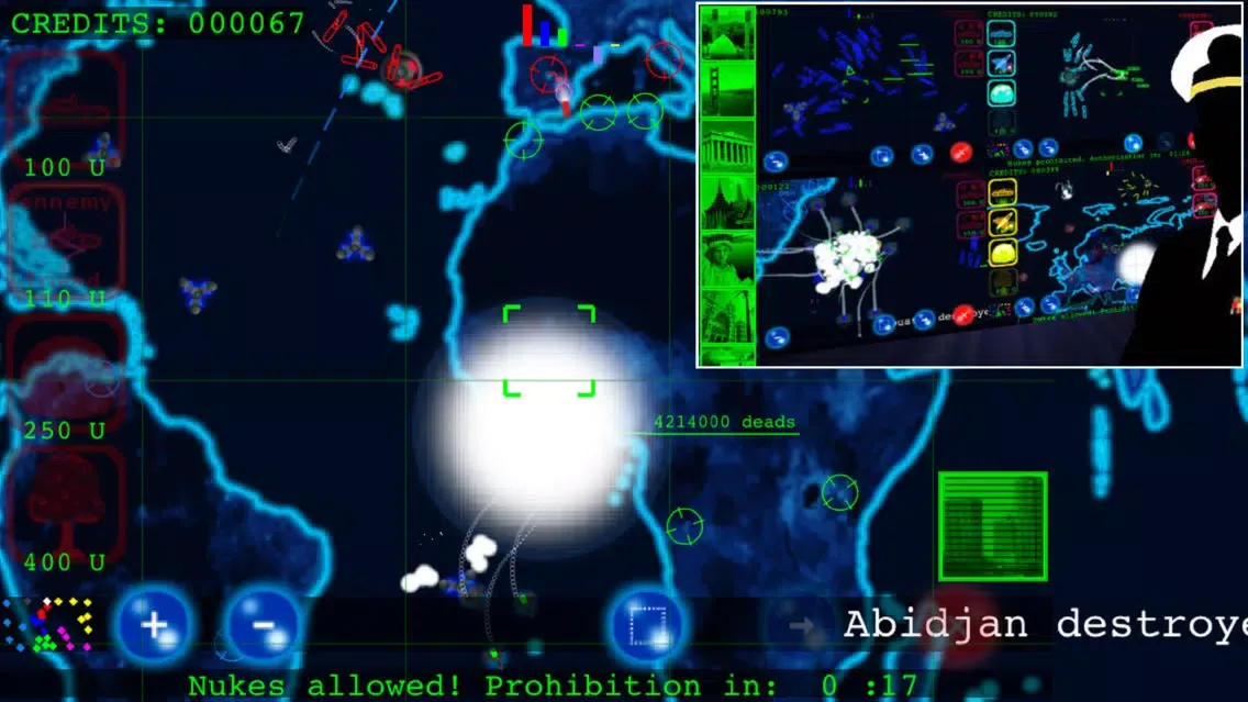 Captures d'écran de ADMIRAL : Battle for Uranium