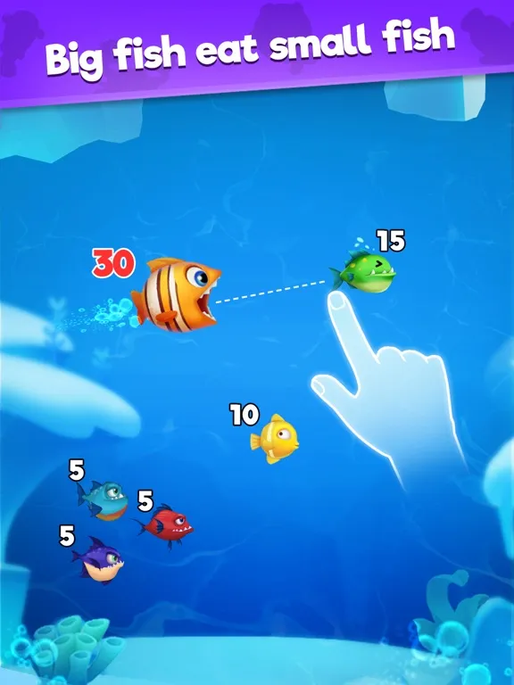 Fish Go.io - Be the fish king iPad  スクリーンショット