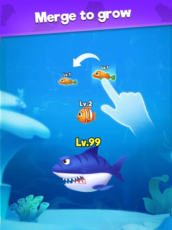 Fish Go.io - Be the fish king iPad  スクリーンショット