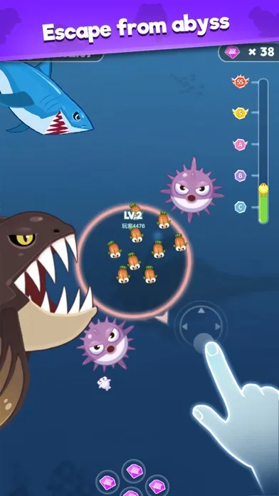 Fish Go.io - Be the fish king スクリーンショット