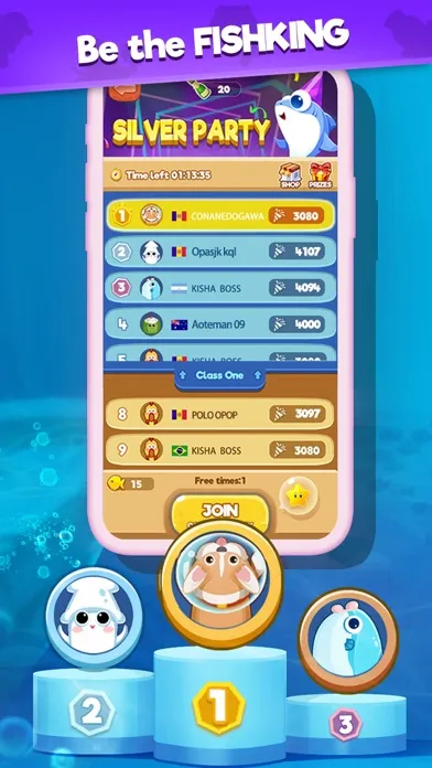 Fish Go.io - Be the fish king スクリーンショット