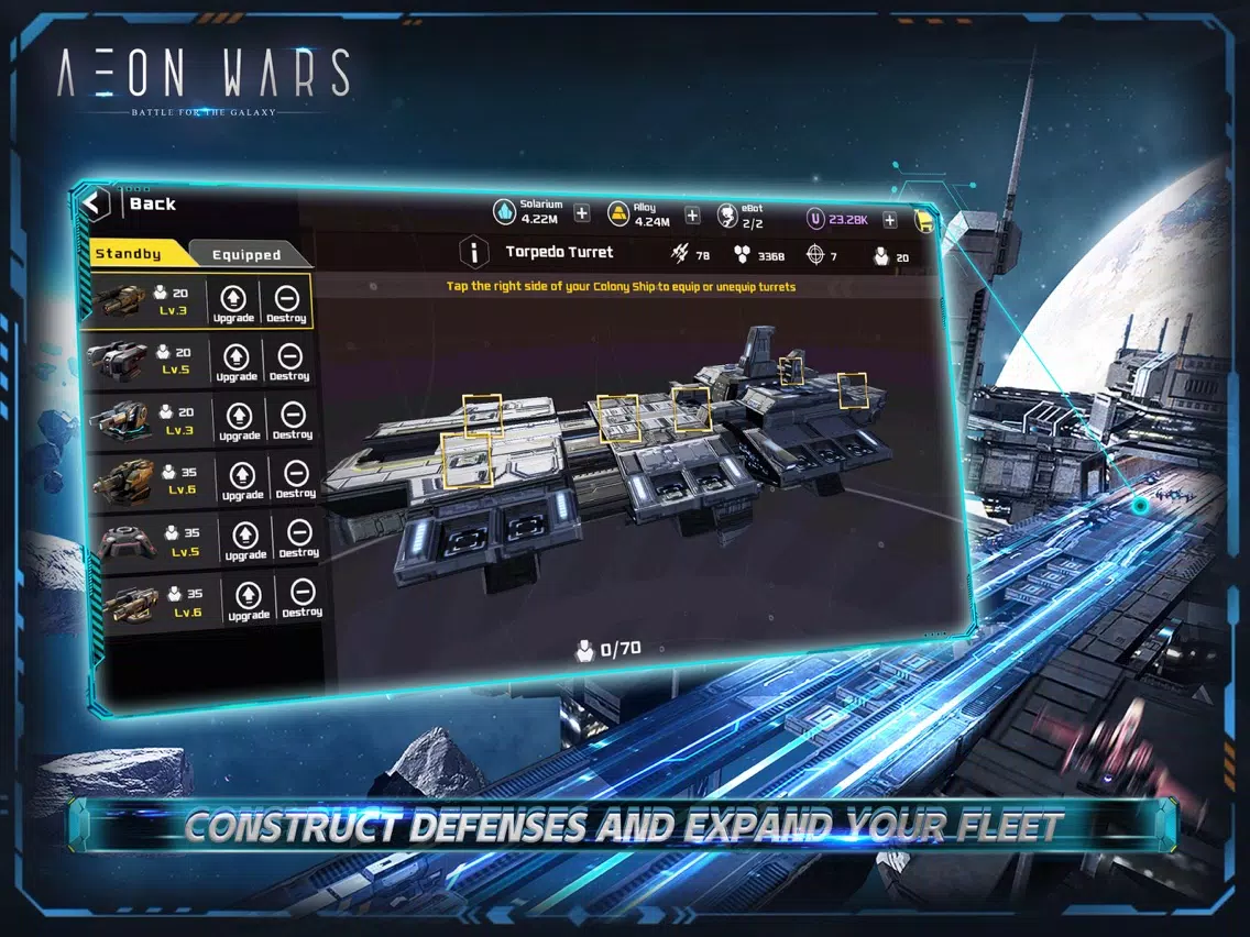 Скриншоты Aeon Wars: Galactic Conquest iPad 