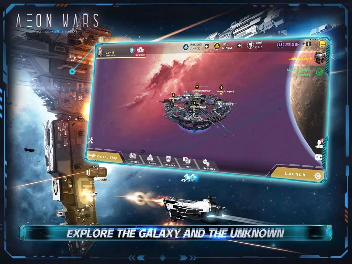 Скриншоты Aeon Wars: Galactic Conquest iPad 