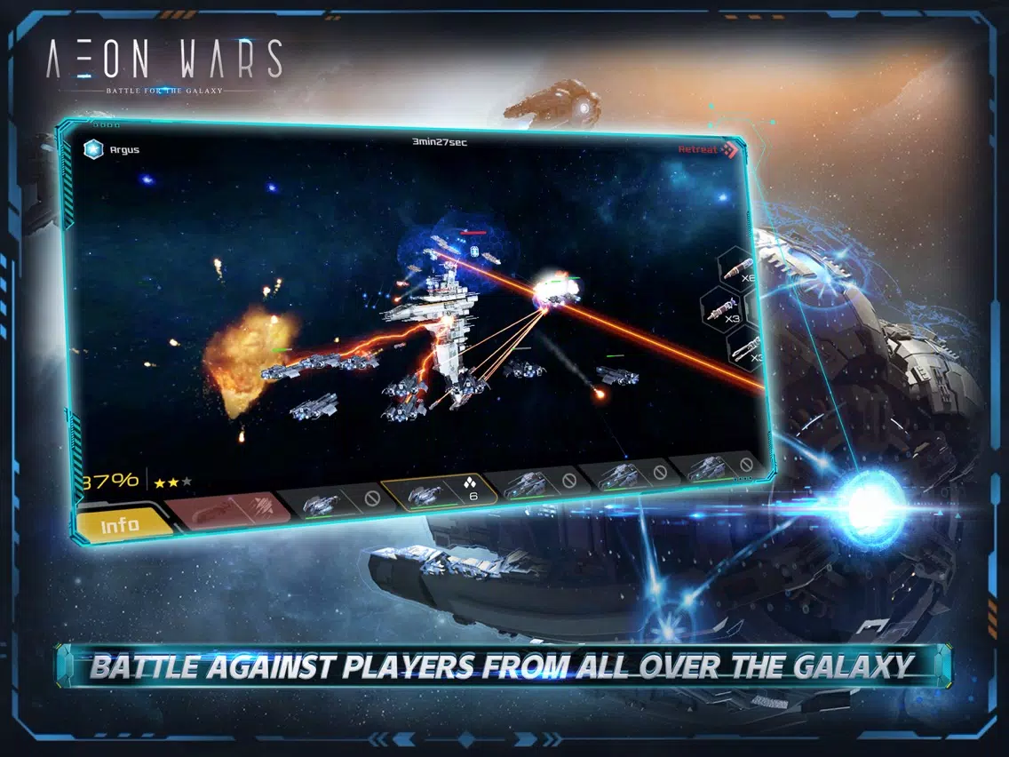 Скриншоты Aeon Wars: Galactic Conquest iPad 
