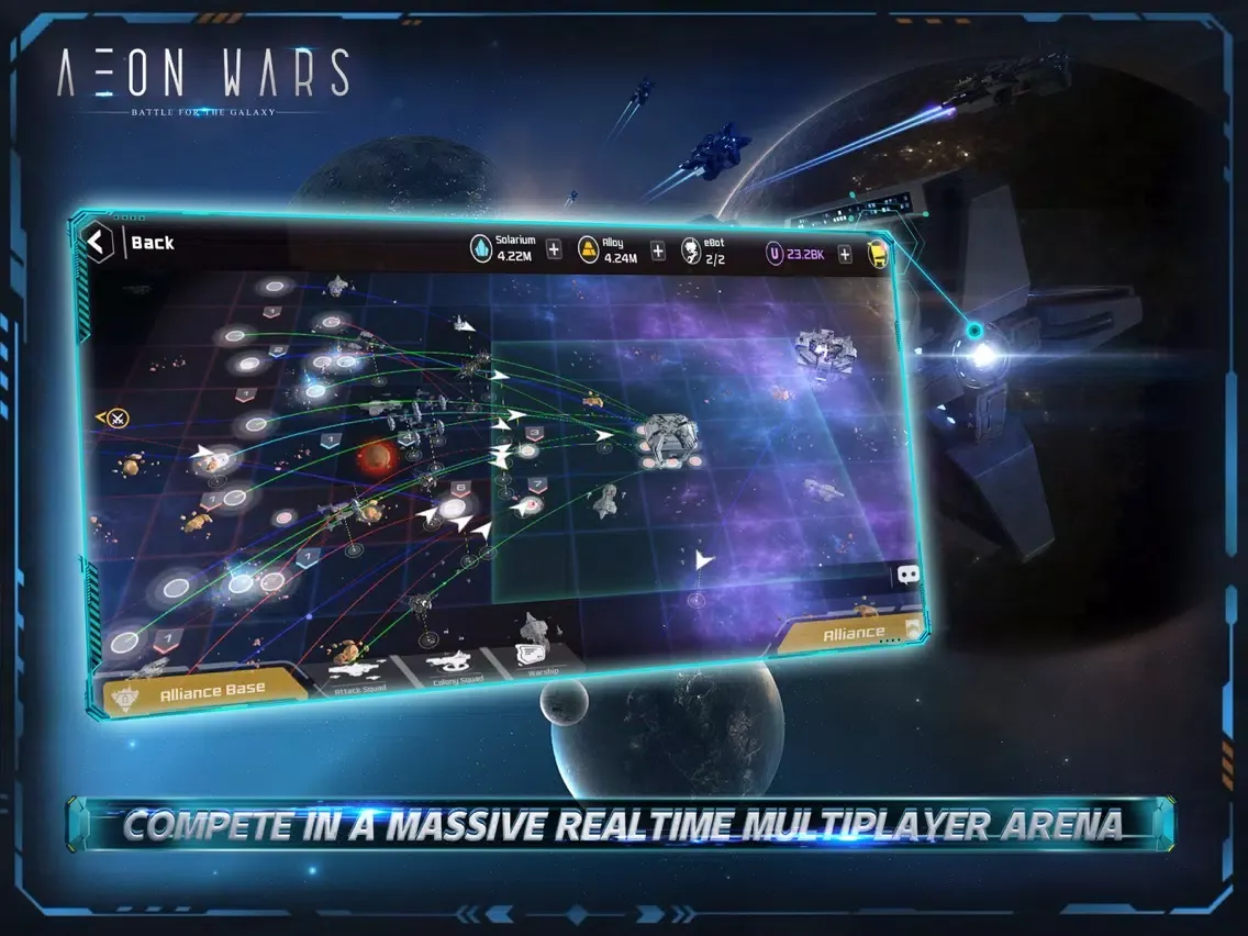 Aeon Wars: Galactic Conquest iPad 应用截图
