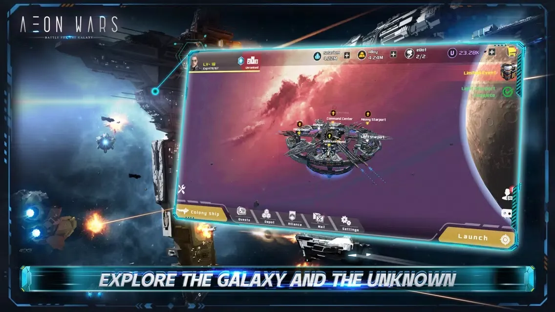 Aeon Wars: Galactic Conquest应用截图