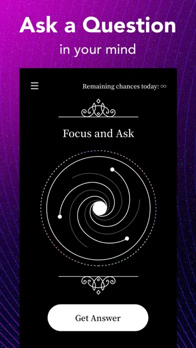Zrzuty ekranu 答案之书 - The Book of Answers