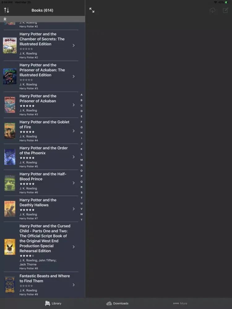 Libreca For Calibre iPad  スクリーンショット