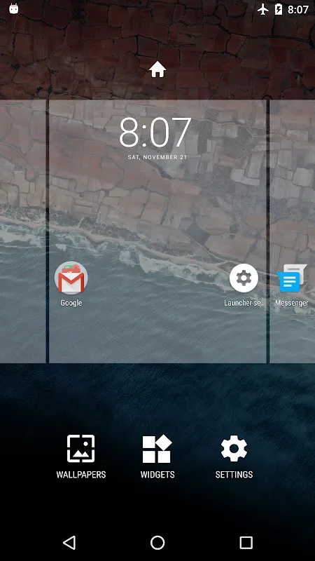 ภาพหน้าจอของ Marshmallow Launcher