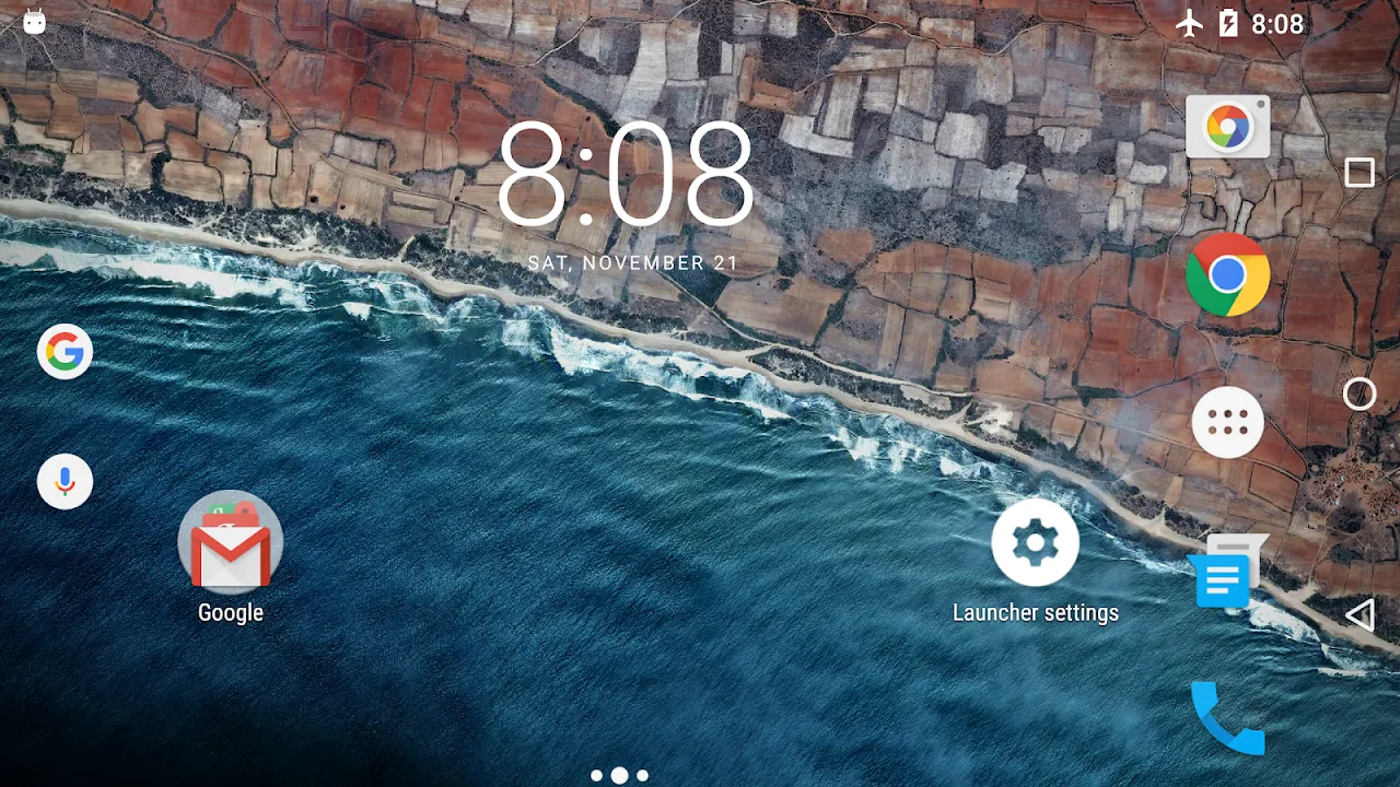 ภาพหน้าจอของ Marshmallow Launcher