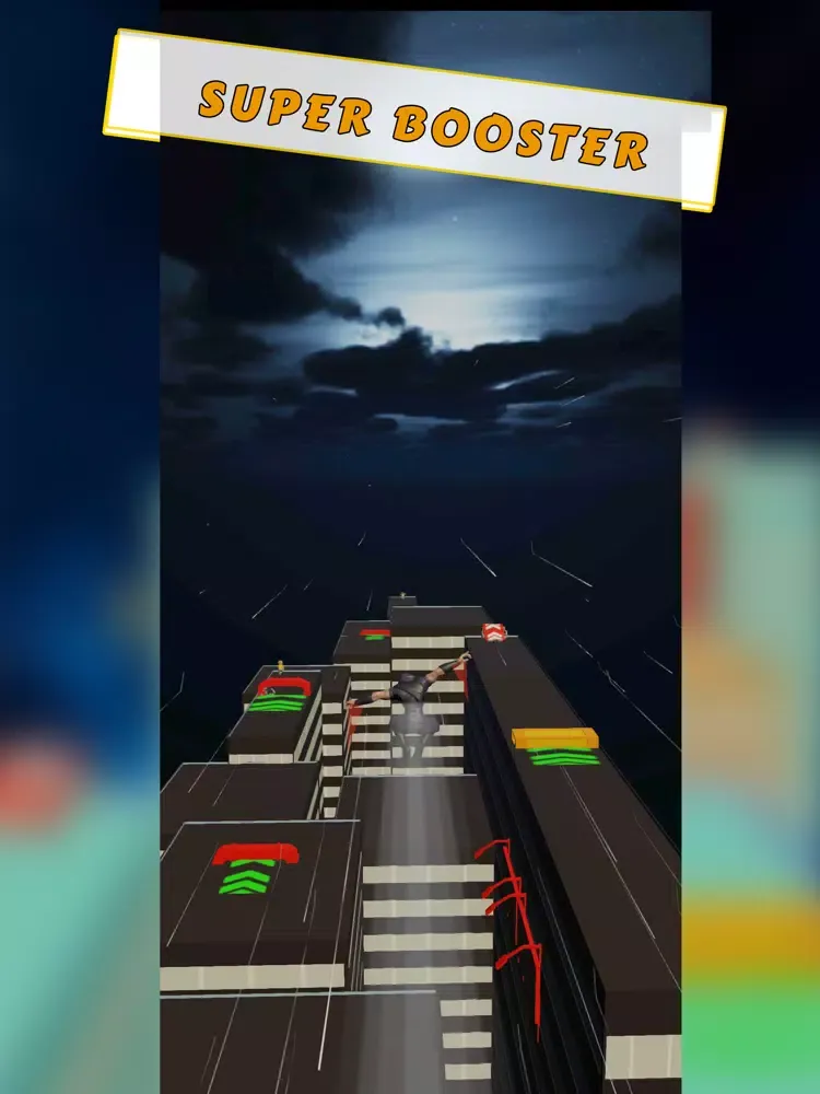 ภาพหน้าจอของ Free Style Parkour 3D Runner iPad 