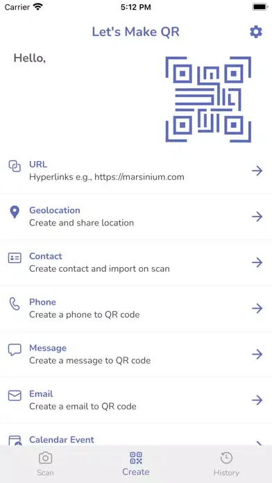 QR Code Scanner and Creator 스크린샷
