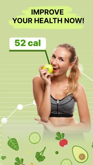 Captures d'écran de FoodLog : Calorie Tracker
