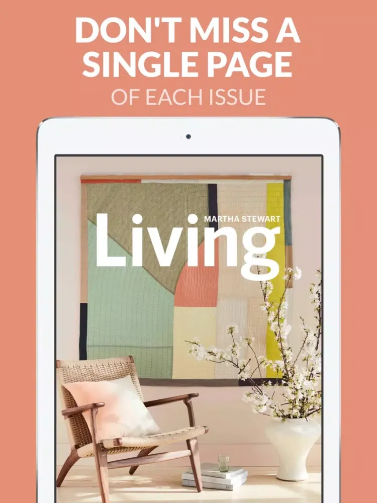 Zrzuty ekranu Martha Stewart Living iPad 