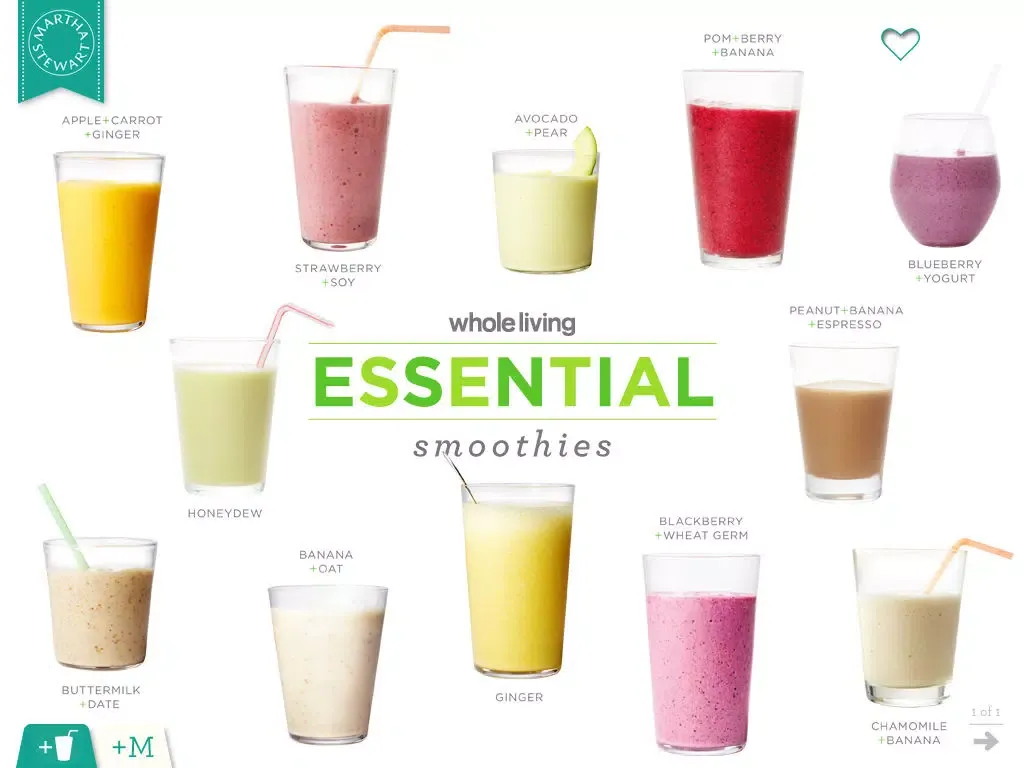 Скриншоты Smoothies from Whole Living iPad 