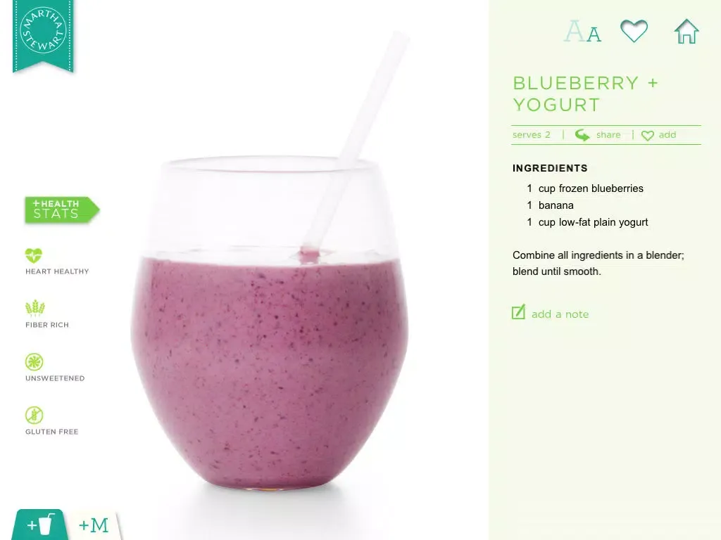 Скриншоты Smoothies from Whole Living iPad 